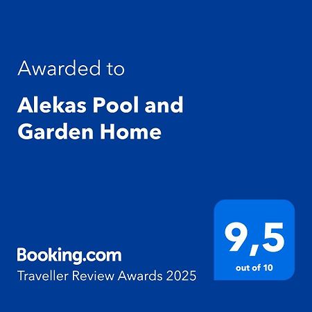 Alekas Pool And Garden Home Paphos Exterior foto